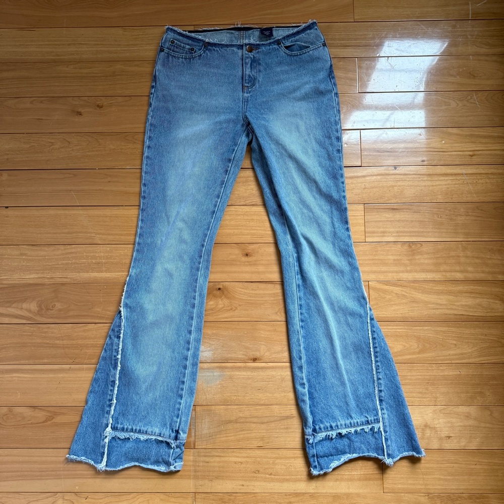 low rise Denim Flare Jeans